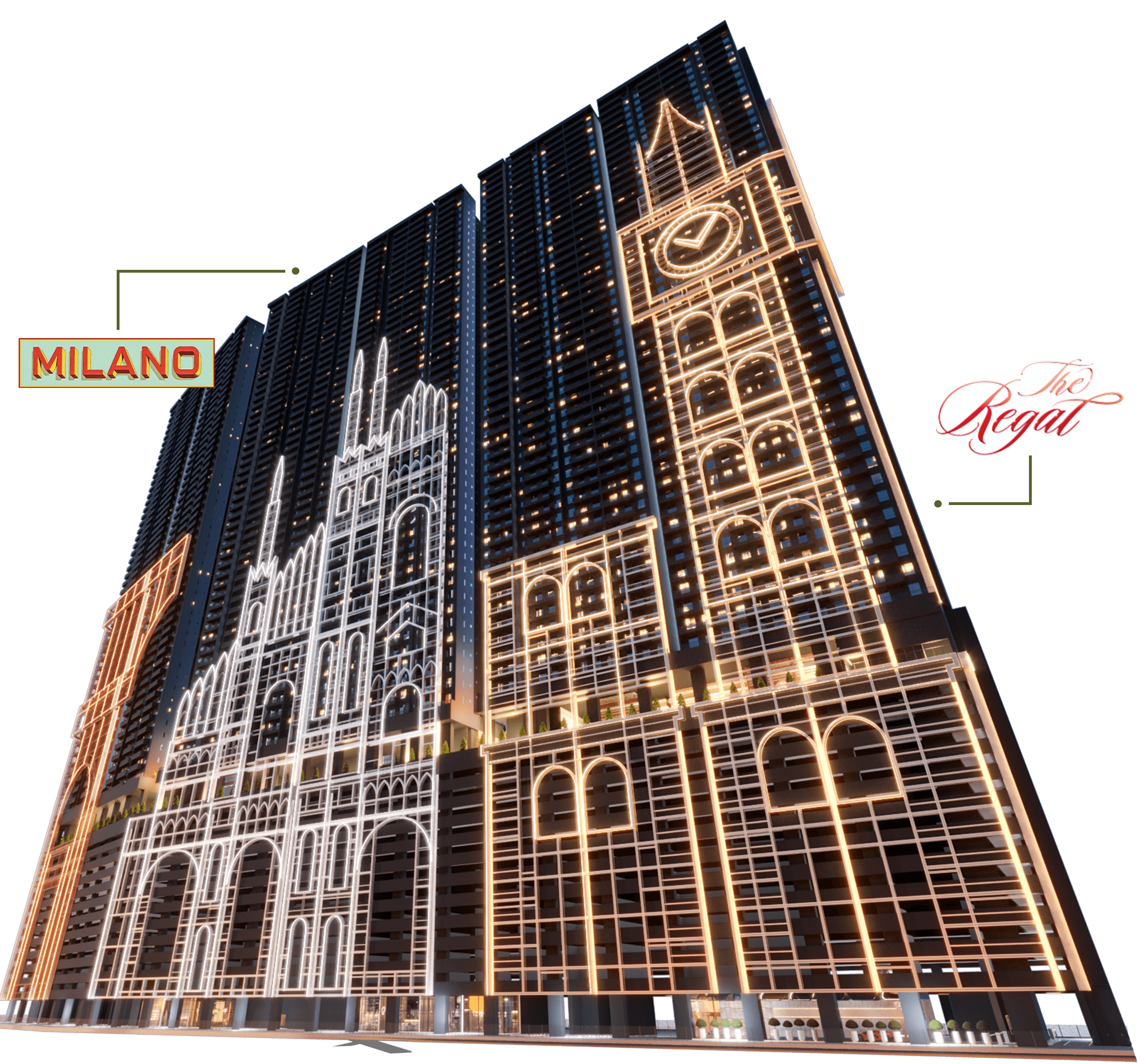 Arte Facade milano green