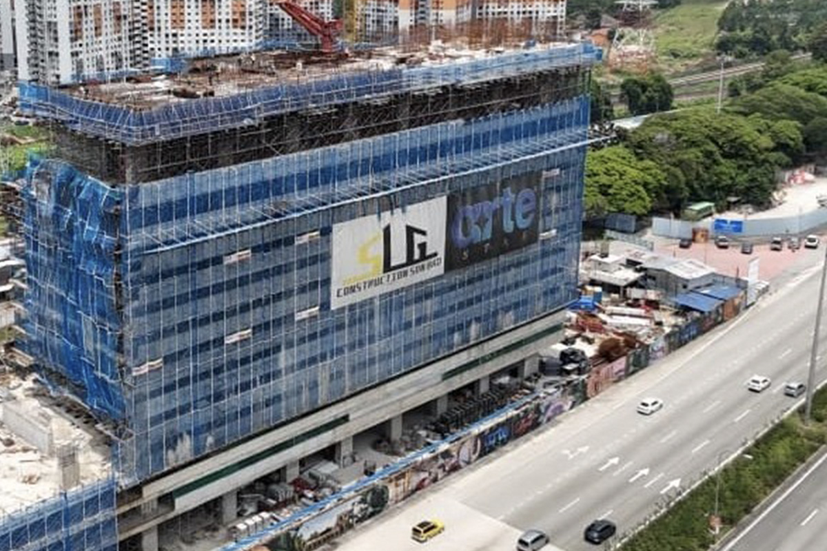 Arte Star Construction Progress Apr 01
